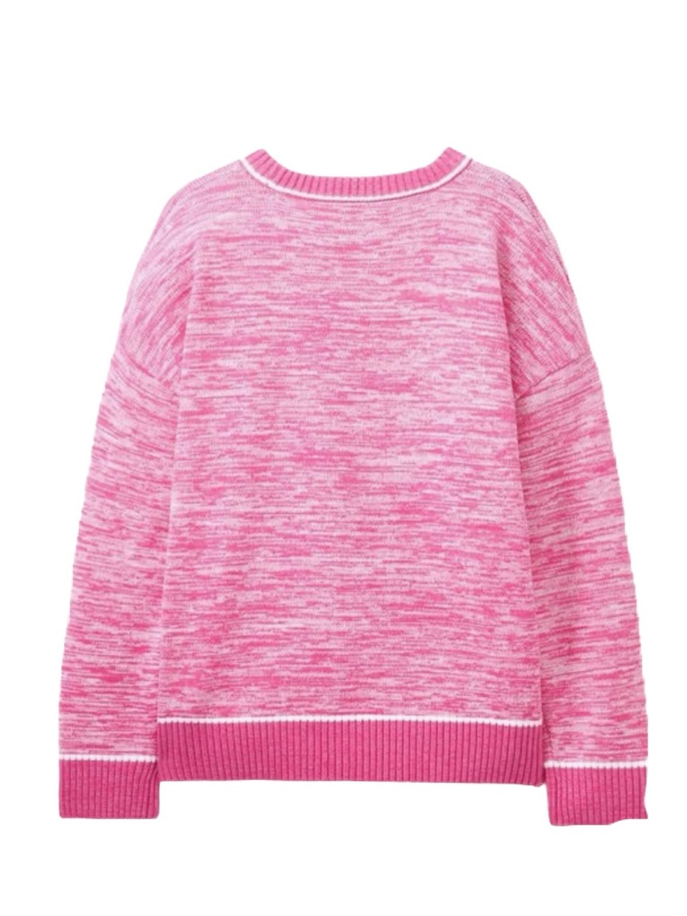 Women’s Disney Pink Minnie Graphic Oversized Crewneck Sweater - Size XL - NWT - Picture 4 of 4
